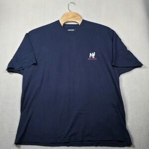 Vintage Y2K Big Dogs T-Shirt Mens 3XL Big Dog Dad Rules Funny Graphic‎ Tee 2006